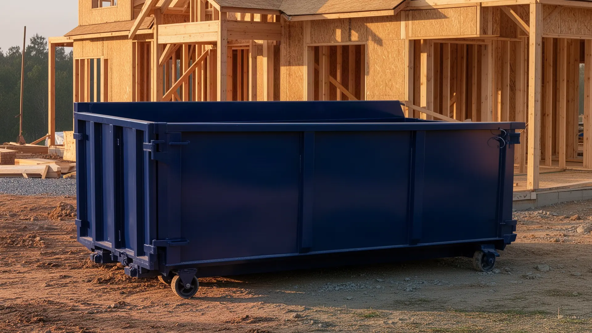 Roll-off dumpster from Stony Point Dumpster Rental in Milwaukee, WI